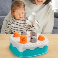 Juguetes de juego Whack-a-Mole para niños pequeños Juguetes interactivos Whack-a-Mole con forma de pastel para el desarrollo de la coordinación de las manos Imanes de construcción para niñas Martillo de cuatro colores enviados al azar - details 3
