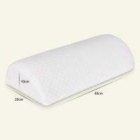 Almohada semicilíndrica para piernas de 15,7 x 7,9 x 3,9 pulgadas, almohada elástica para ciática, pantorrilla, espalda, rodilla y alivio del dolor, caderas, cintura, rodillas y tobillos. - details 1
