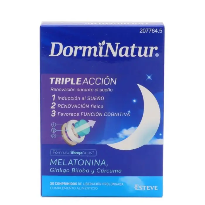 DORMINATUR TRIPLE ACCION 30 COMP LIBERACION PROLONGADA Esteve - 1