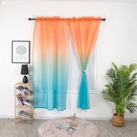 2pcs Cortinas De Voile Transparente Gradiente Para Dormitorio Y Hotel Estilo Pastoral Francés Rústico Cortina De Tule Para Ventana - details 12