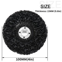Discos Abrasivos Coral Poly Strip Para Masa 100/115/125mm Rueda De Polimento Y Limpieza Eliminación De Oxígeno Para Amoladora Angular - details 1