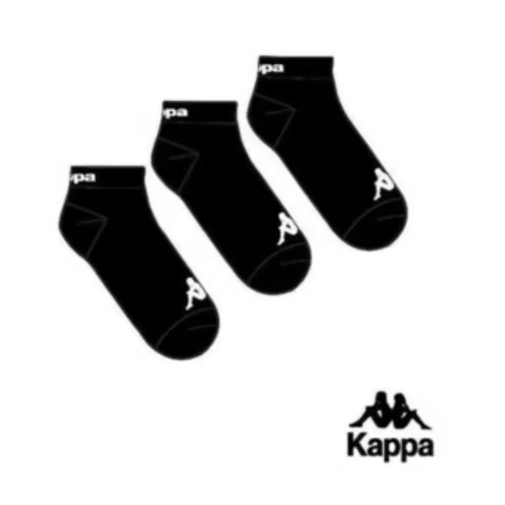 Pack 3 Pares Calcetines Tobilleros Caballero Kappa - 1