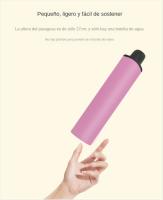 Paraguas Plegable Mágico Con Patrón De Agua De Lluvia Resistente Al Viento Y Protección Solar Para Deportes Al Aire Libre Y Protección UV - details 1