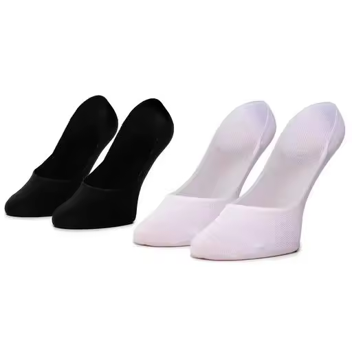 Calcetin Invisible Adidas Bco Negro - 1