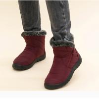 Eva Zorteon- Botas de nieve con cremallera lateral para mujer, informales, suaves, cómodas y cálidas . Marca Andarina. - details 0