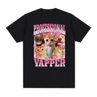 Camiseta Gráfica De Gato Divertido Para Hombres Y Mujeres Algodón 100% Manga Corta Estilo Casual Impresión De Gato Activo - details 12