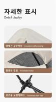 Silla Plegable De Verano Transpirable Para Camping Y Pesca Silla Luna Ultra Ligera Silla Al Aire Libre Cómoda Para Ocio - details 9