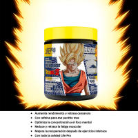 LIFE PRO NUTRITION ELEKTRO KI DRAGON BALL Z LIMITED EDITION 400G - Aumenta Rendimiento y Supera Limites como un Superguerrero - details 0