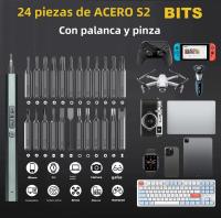 Juego De Destornilladores Eléctricos De Precisión 30 En 1 Con Bits Magnéticos Phillips Torx Herramientas Profesionales Para Reparación De iPhone PC DIY - details 2