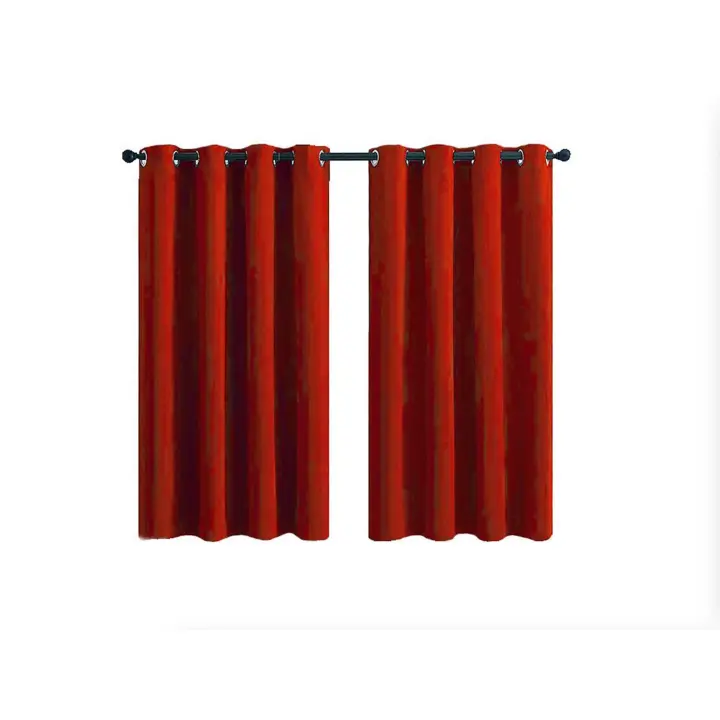 Cortina Translúcidas  y Térmica con Ojales, 140x260 cm, Aislante de Calor y Frío, Una Pieza, Ideal para Oficina, Dormitorio y Salón - 1
