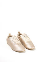 Paloma Wang Zapatillas Doradas de Piel para Mujer, Comodidad y Elegancia en Cada Paso - details 2