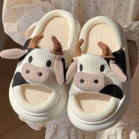 Nuevos Pantuflas De Hombre De Lino Cómodas Y Moda Con Diseño De Patrón Suave Para Niñas Casuales Y Transpirables Tallas Desde 20cm Hasta 25cm - details 0