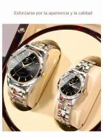 Reloj De Cuarzo Para Mujer BINBONG Moda Lujo Resistente Al Agua Luminoso Con Fecha De Acero Inoxidable Regalo Para Novia Y Amantes - details 4