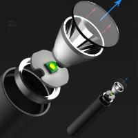 Linterna LED Portátil Mini Con Zoom Telescopio Batería Integrada Recargable USB Impermeable Torcha Para Camping Emergencias Al Aire Libre - details 4