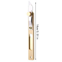 Cuchillo De Cuero De Cobre Puro Para Cortar Y Posicionar Herramienta De Trabajo Del Cuero DIY Herramientas De Artesanía - details 0
