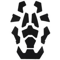 Set De 11 Parches De Goma Mágica Para Casco FAST Alta Corte Adhesivo De Poliéster Para Hombres Accesorios De Motocicleta - details 0