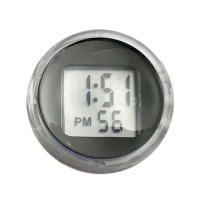 Reloj Digital Pequeño Y Resistente Al Agua Para Motocicleta Reloj De Pulsera Estilo Adhesivo Decorativo Para Coches Accesorios De Interiores - details 7