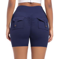 SSITO Pantalones cortos de Yoga para Mujer, Mallas de Gimnasio with Bolso fruncido en el asiento, medias rezadoras de beltera High, Pantones cortos SexIs with fruncido en el asiento para Cycling - details 37