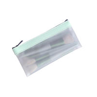 Bolsa De Maquillaje Para Mujer Transparente TPU/Malla Organizador De Viaje Para Cosméticos Y Cepillos De Maquillaje Bolsa De Almacenamiento De Herramientas Estilo Fashion - details 6