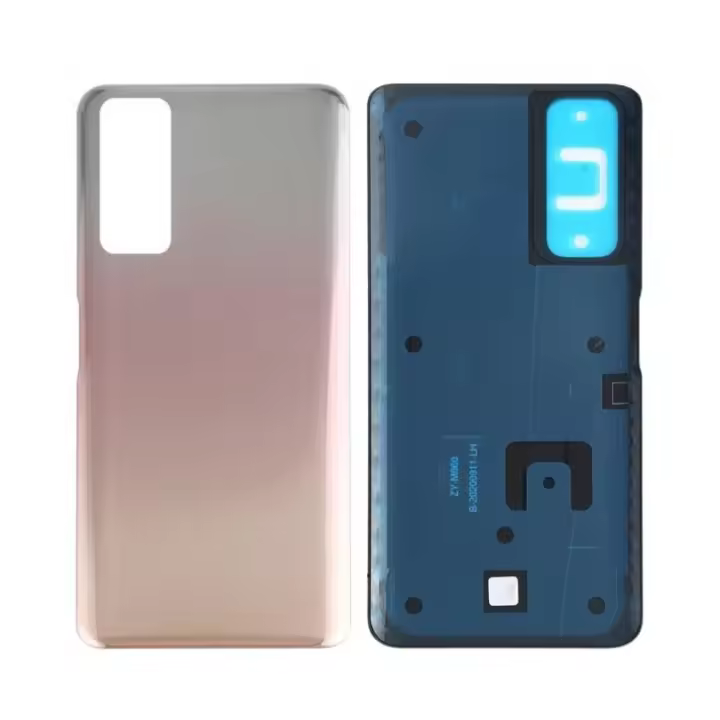 TAPA DE LA BATERIA PARA HUAWEI P SMART 2021 TRASERA REPUESTO CRISTAL ORO DORADA - 1