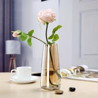Vaso De Vidrio Sólido Elegante Para Decoración De Hogar Y Oficina Diseño Cilíndrico Versátil Para Sala De Estar Dormitorio Estudio Perfecto Para Flores O Sin Flores - details 2
