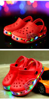 Zapatillas De Verano Para Niños Con Luz LED Sandalias De Playa Transpirables Para Boys Y Girls Zapatos De Moda Para Niños - details 10