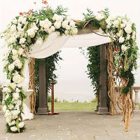 10pcs Cabezas De Hydrangea De Seda Con Tallos Flores Artificiales Para Decoración De Casas Y Bodas - details 6