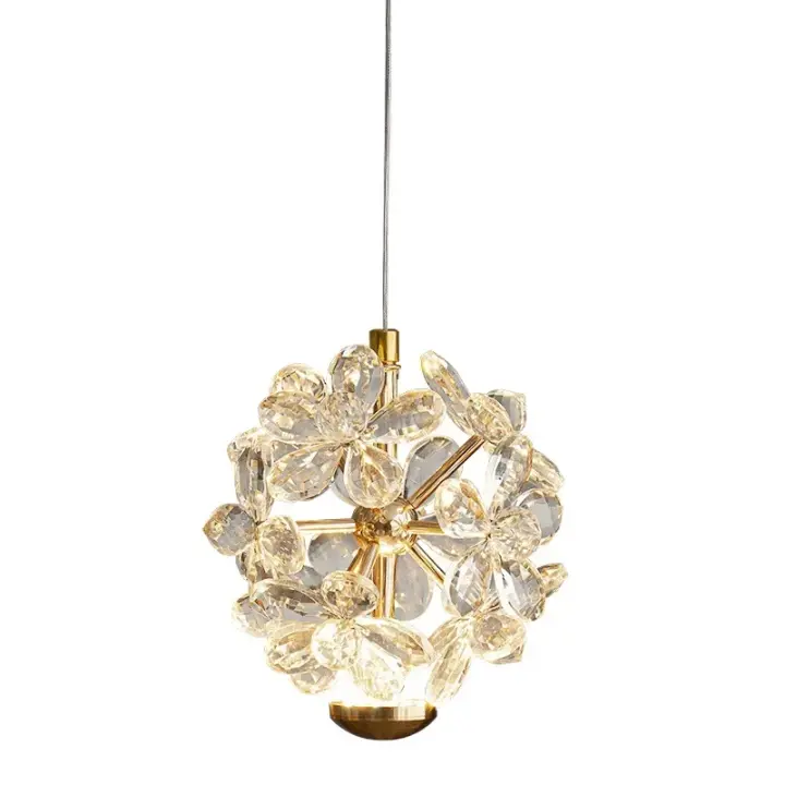 Cabecera LED De Cristal Imitación Con Lámpara Colgante Moderna Creativa Para Restaurante Comedor Dormitorio Iluminación Interior - 1