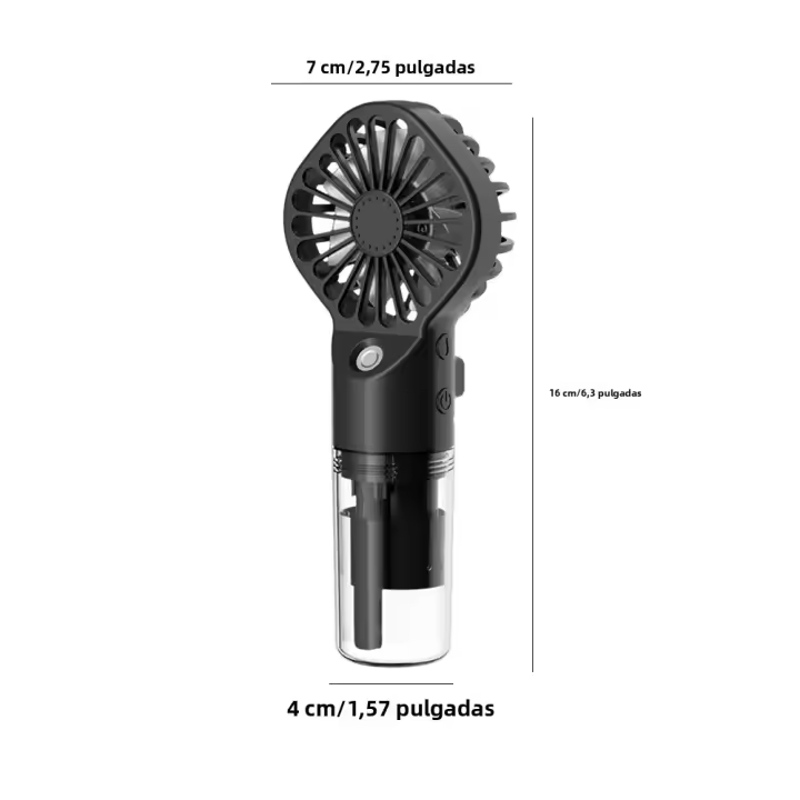 Mini Aire Acondicionado Portátil USB Recargable Humidificador De Niebla Enfriador Sprayer De Agua Para El Hogar/Oficina/Dormitorio - 1