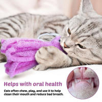 Juguete Para Gatos Pulpo Mordedor De Crecimiento Para Gatos Jóvenes Juguete De Peluche Suave Para Mascotas Producto Cross-border - details 1