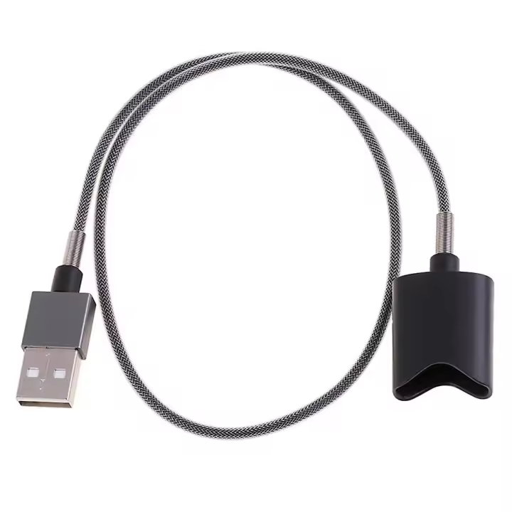 Cable de carga de interfaz USB para Vuse Alto Cable de cargador magnético Diseño universal 45cm (gris Usb-a) - 1