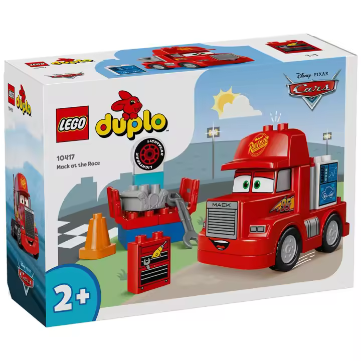 LEGO DUPLO DISNEY - MACK EN LAS CARRERAS, 10417, TIENDA CON LICENCIA OFICIAL - 1