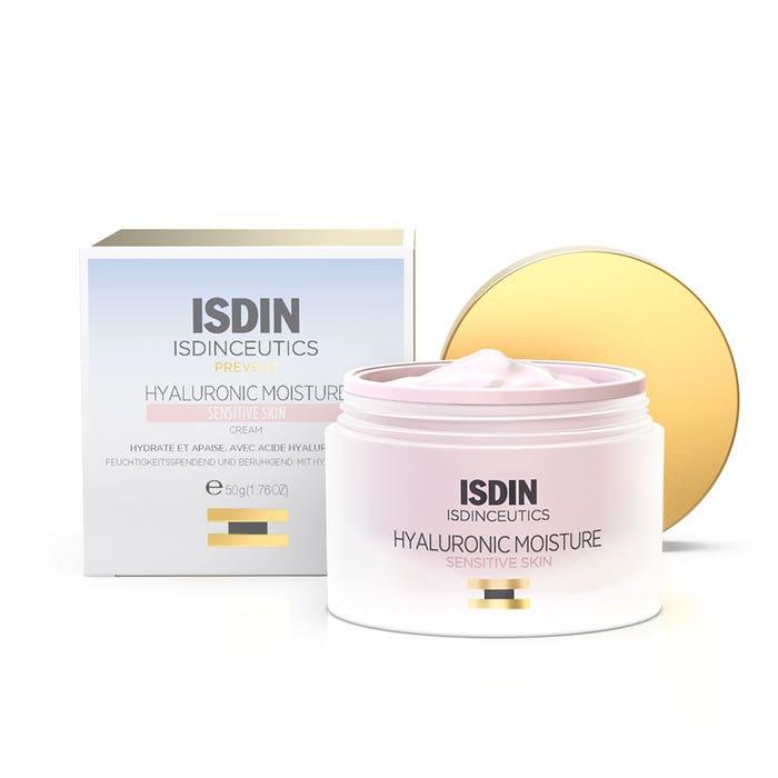 ISDIN Isdinceutics Hyaluronic Moisture Sensitive Crema Facial Hidratante con Ácido Hialurónico y Niacinamida – Para… — oferta en Miravia