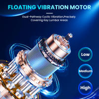 Cinturón de cintura con compresa caliente y masaje con airbag, multifuncional, horizontal, terapia de compresión, masajeador de cintura, novedad de 2025 - details 6