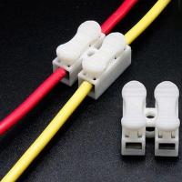 Conectores De Cable Sin Soldar 1P 2P 20/50Pcs Bloque De Terminales Sin Tornillo Pinza Elástica Para Electricidad - details 1