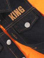 Conjunto De 3 Piezas Para Niños Y Niñas Ropa De Verano Algodón Y Poliéster Estilo Retro Comodidad Viaje Exterior Unisex - details 9