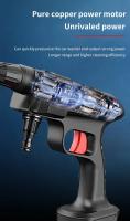 Pistola de lavado de alta presión inalámbrica para coche, 300 W, 60 bar, generador de espuma, pistola de agua, limpiador en aerosol, lavadora de coches - details 7