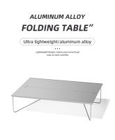 Mesa De Camping Ultraligera Y Plegable De Aleación De Aluminio Para Viajes Picnics Y Barbacoas Muebles De Camping Portátil - details 0