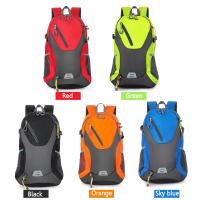 Mochila De Viaje Grande 40L De Poliéster Para Hombres Y Mujeres Con Cinta Reflejante Para Senderismo Y Viajes Color Variado Tamaño 30x19x51cm - details 10