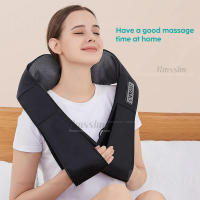 Masajeador De Hombros Y Cuello Shiatsu Con Calor U Shape Masa Profunda Eléctrico Almohada De Masaje Para Cuello Cintura Piernas Y Corporal - details 10