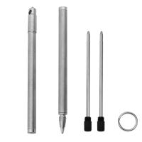 Mini Pluma De Bola De Titánio Portátil EDC Llavero Durable Para Escritura En Exteriores Camping Senderismo Sobrevivencia - details 3