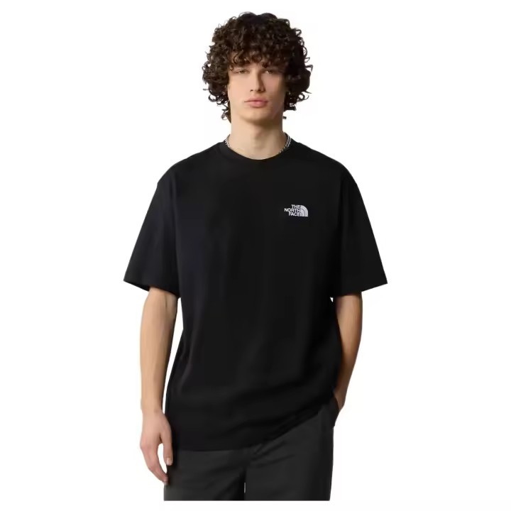 Camiseta de Manga Corta The North Face Essential Oversize para hombre en color negro - 1