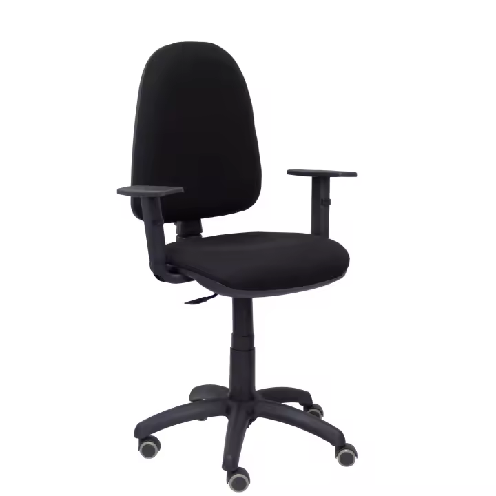 Piqueras Y Crespo Silla Ayna Bali Negro Ergonómica Regulable en Altura - 1