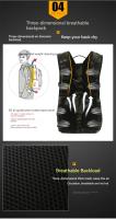 Rilistart-mochila táctica de viaje para hombre, morral deportivo de 20l para senderismo y exteriores - details 6