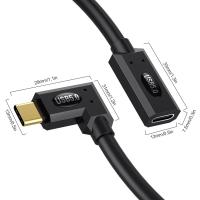 Cable De Extensión USB 5.0 Tipo-C Macho a Hembra 80Gbps Telescópico Con Multifuncionalidad Carga Rápida 240W 16K 60HZ Para Dispositivos Electrónicos - details 7