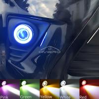 Faros LED Auto DRL COB 12V Luz Diurna Inalámbrica Para Coche Con Señal De Faros Y Luz De Fosa Luz Del Aire Angel Eyes Para Hyundai Accent - details 5