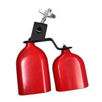 Campana De Vaca De Alta Y Baja Tonos Instrumento Musical De Percusión Juguete De Música Accesorio De Batería Para Deportes Competitivos - details 6
