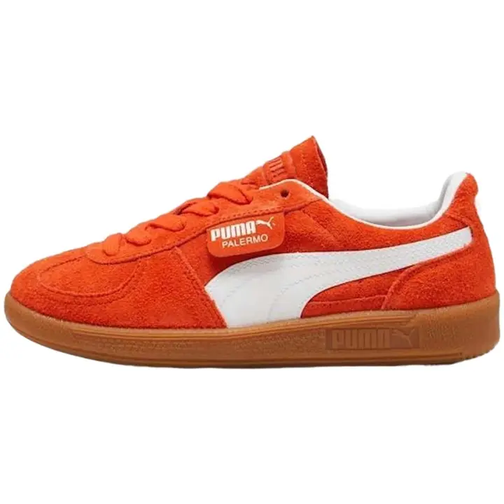 Zapatillas Puma Palermo para niños unisex en color naranja - 1