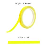 Cinta Reflejante PVC 8m Para Bicicleta Estampado Fluorescente Adhesivo De Seguridad Para Ciclismo Y Warnng Vuelco De Ruedas - details 24