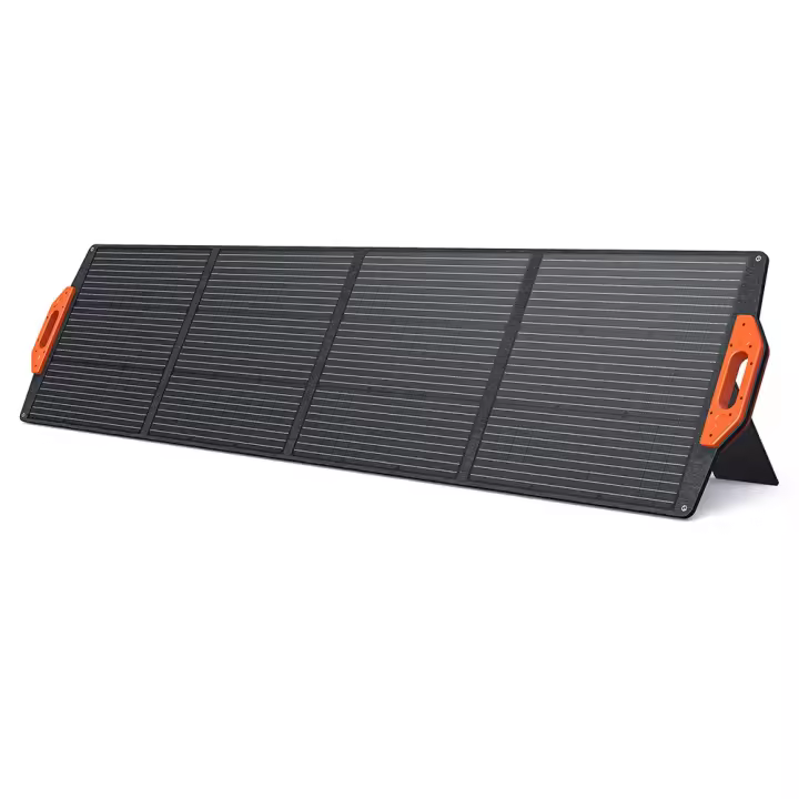 FOSSiBOT SP200 18V 200W Panel Solar Plegable, Cable de Carga MC4 a Anderson/XT90/XT60, Eficiencia del 23.4%, Patas Ajustables, Impermeable IP67 - 1